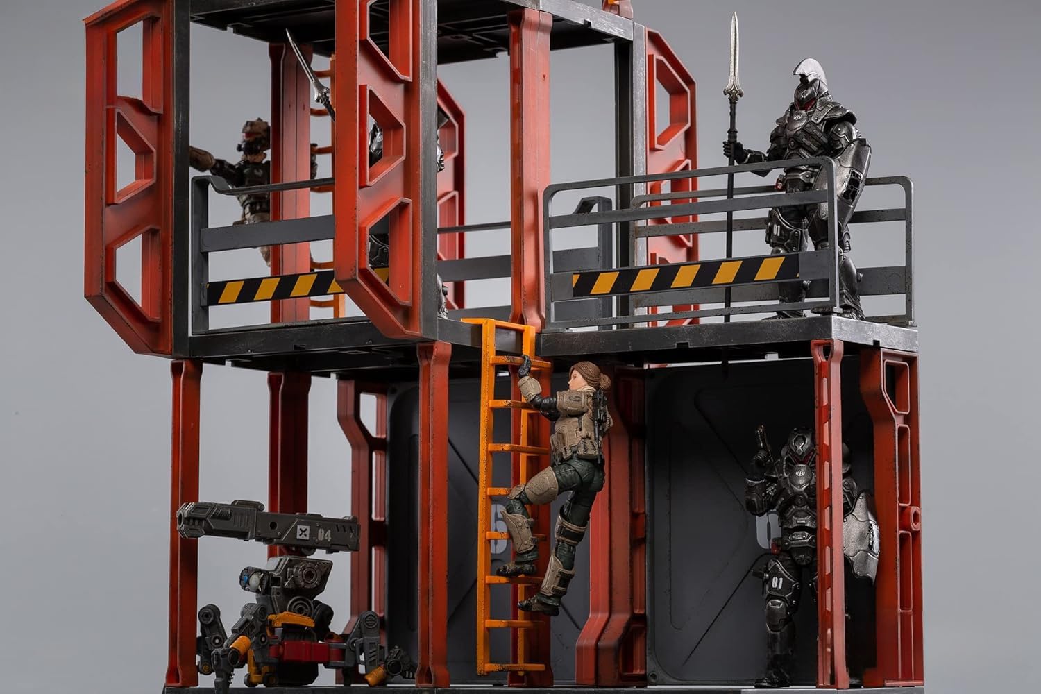JOYTOY Battle for The Stars 1/18 Action Figure 1/18 Mecha Depot:Observation Tower Collection Model