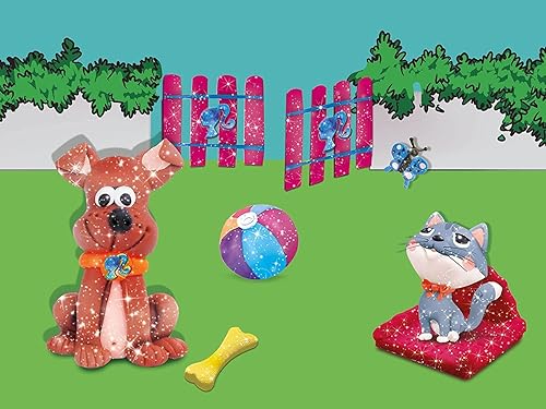 Miniatura 7 de Lisciani Giochi 88850 Barbie Glitter Dough Multipack 5 Jars