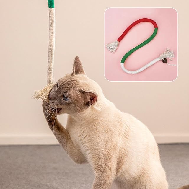 Foto 5 de 6 de CWPFVQA Juguete para Gatos De 3 Piezas, Juguete Interactivo para Gatos, Juguete para Masticar