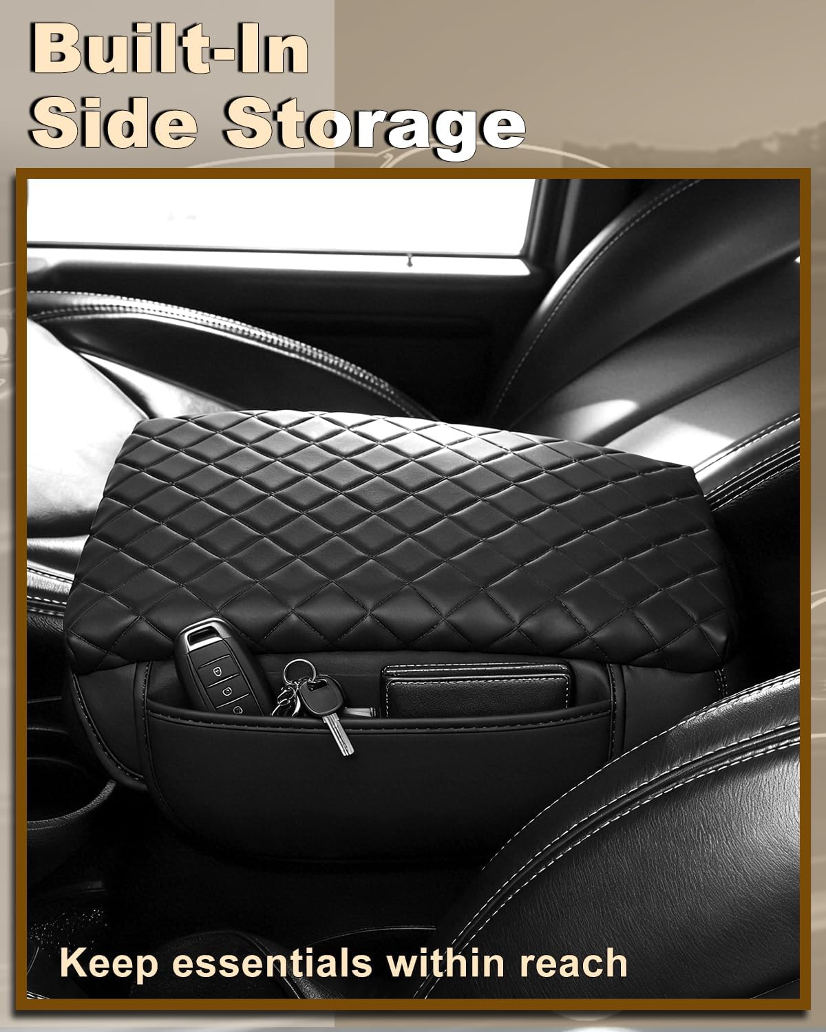 Center Console Cover for Jeep Wrangler JK 2011-2017