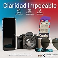 Vista 2 de Paño de Limpieza de Lentes Koala Microfibra Japonesa Paños de Limpieza de Gafas Limpiador de Lentes de Anteojos Limpieza de Lentes de Gafas