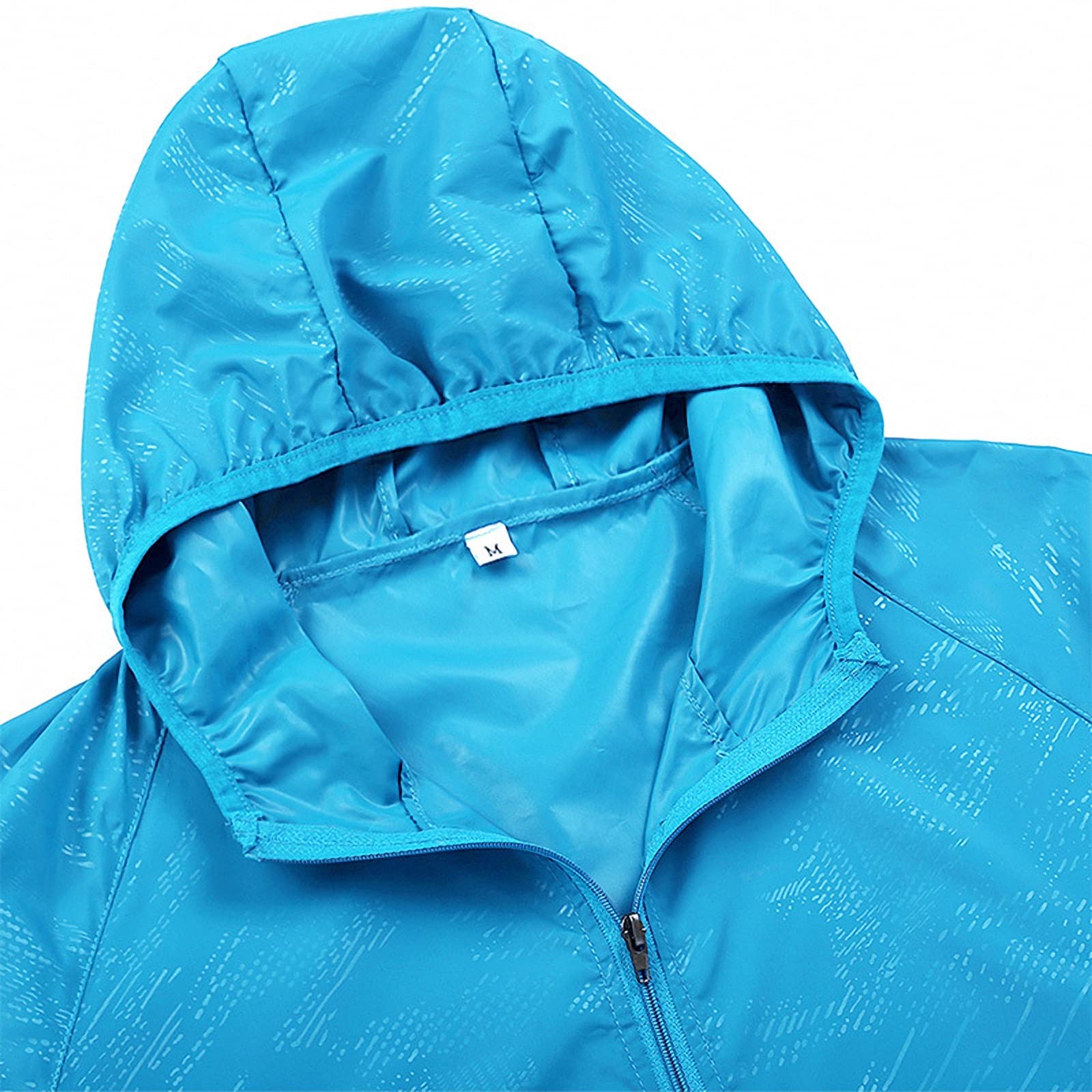Ropa de Trabajo de Aire acondicionadohombres de Verano,Chaqueta de protección Solar de Ventilador de refrigeración con Carga USB Exteriores-Banco de energía no Incluido