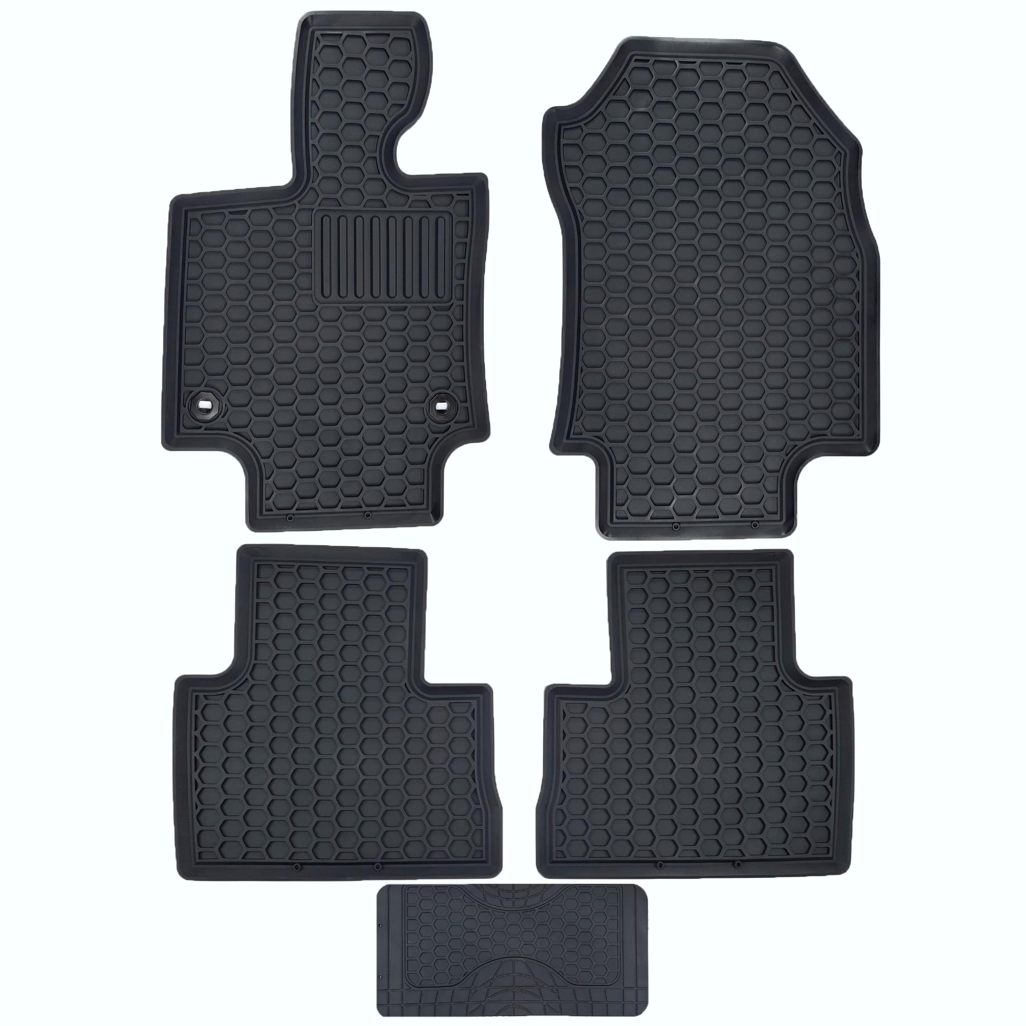 Photo 1 of Custom fit for 2019-2023 Toyota Rav4 Premium All-Weather Rubber Floor Mats 