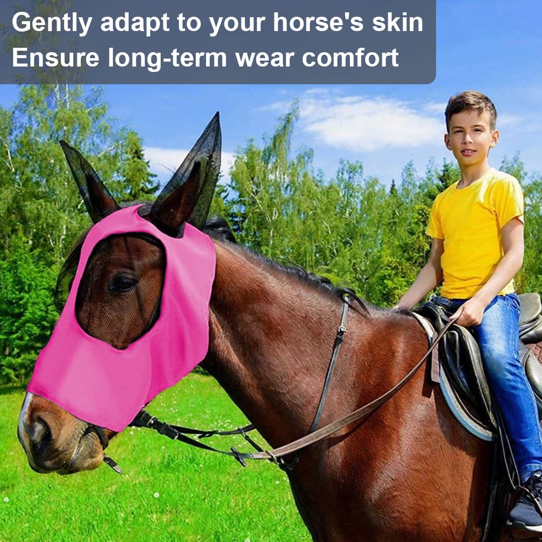 Maschera Antimosche Cavallo Antimosche Per Cavalli