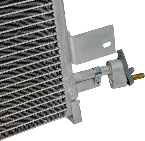 Vista 358 de TRQ Condensador de aire acondicionado compatible con Nissan Altima NI3030101 NI3030101 NI3030103 1998-2001