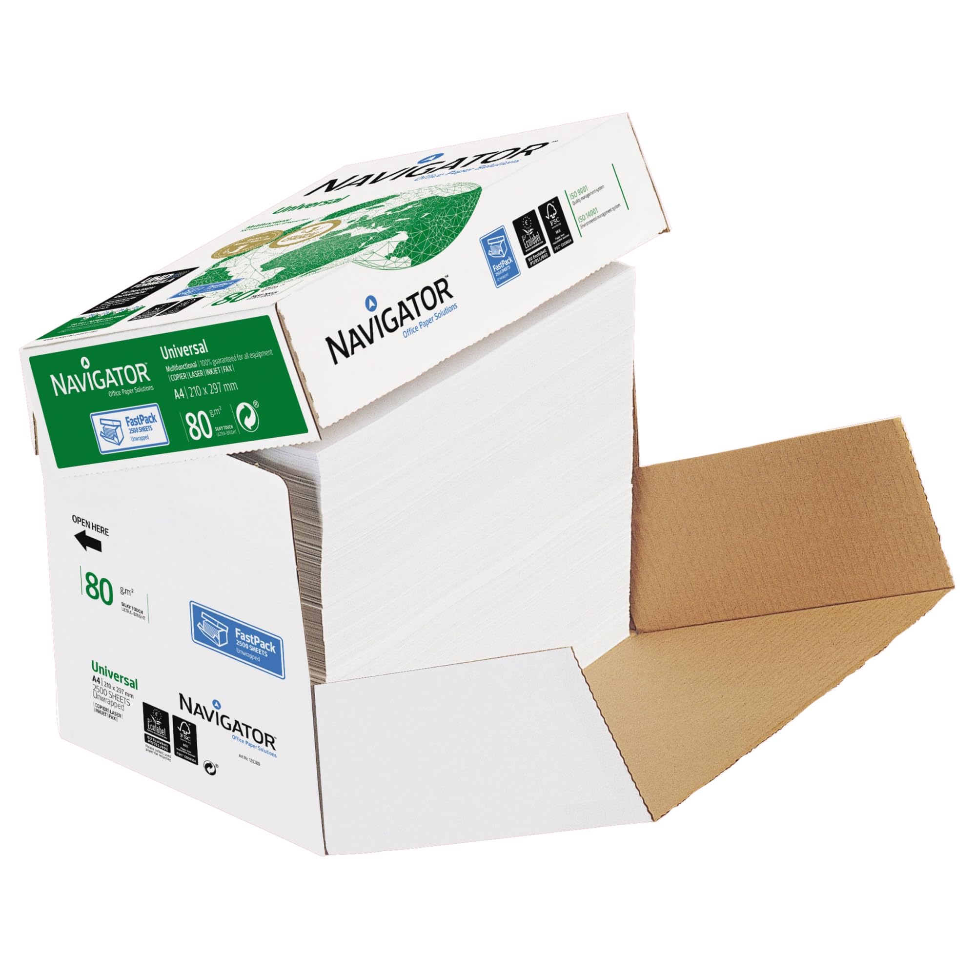 Navigator Universal Paper Multifunctional 80gsm A4 Fast PackWht