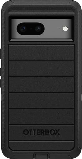 OtterBox Defender Series Rugged Case for Google Pixel 7 (NOT Pro) Case Only/No Clip - Bulk Packaging - Black