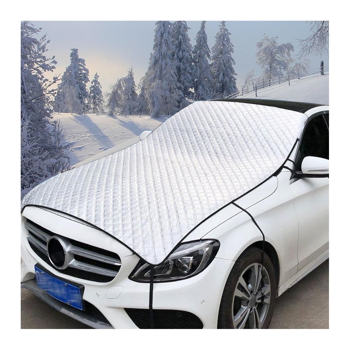 Copertura Parabrezza Auto Antighiaccio Antineve Pieghevole Inverno