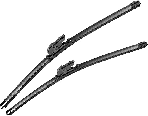 MOTIUM Limpiaparabrisas prémium para todas las estaciones, apto para Mazda CX-5 2017-2020, CX-9 2016-2020, 2 delantero y 1 trasero (paquete de 3)