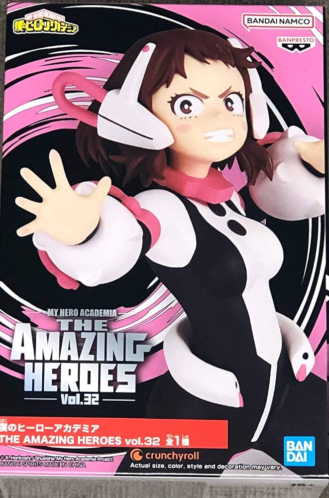 THE AMAZING HEROES vol.32 麗日お茶子 14体セット Amazon.co.jp: バンプレスト 僕のヒーローアカデミア AMAZING