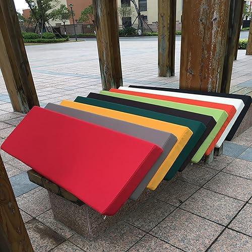 Miniatura 7 de Custom Garden Waterproof Bench Cushion,Bench Cushions For Indoor Outdoor Furniture With Anti-Slip Bottom,50D Thickened Foam Garden Patio Seat