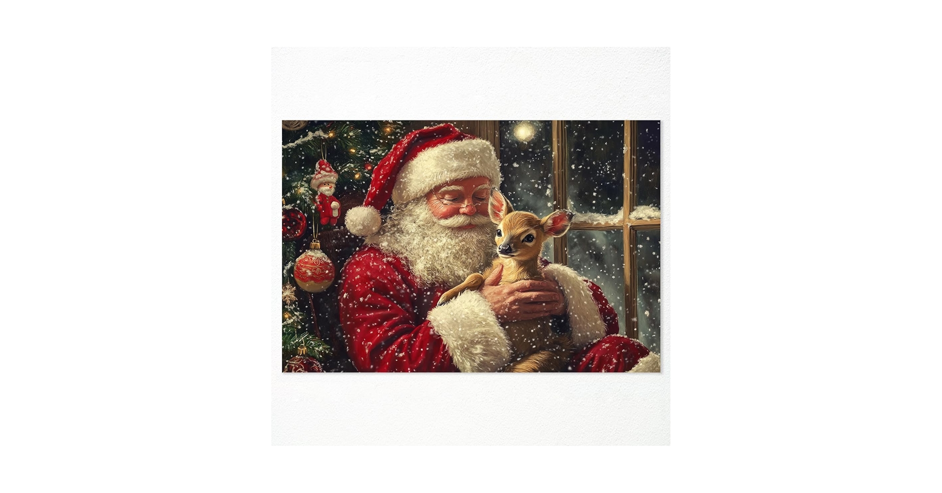 Merry Christmas to All 絵画　アンティーク papergc,500x,w,f8f8f8-pad,