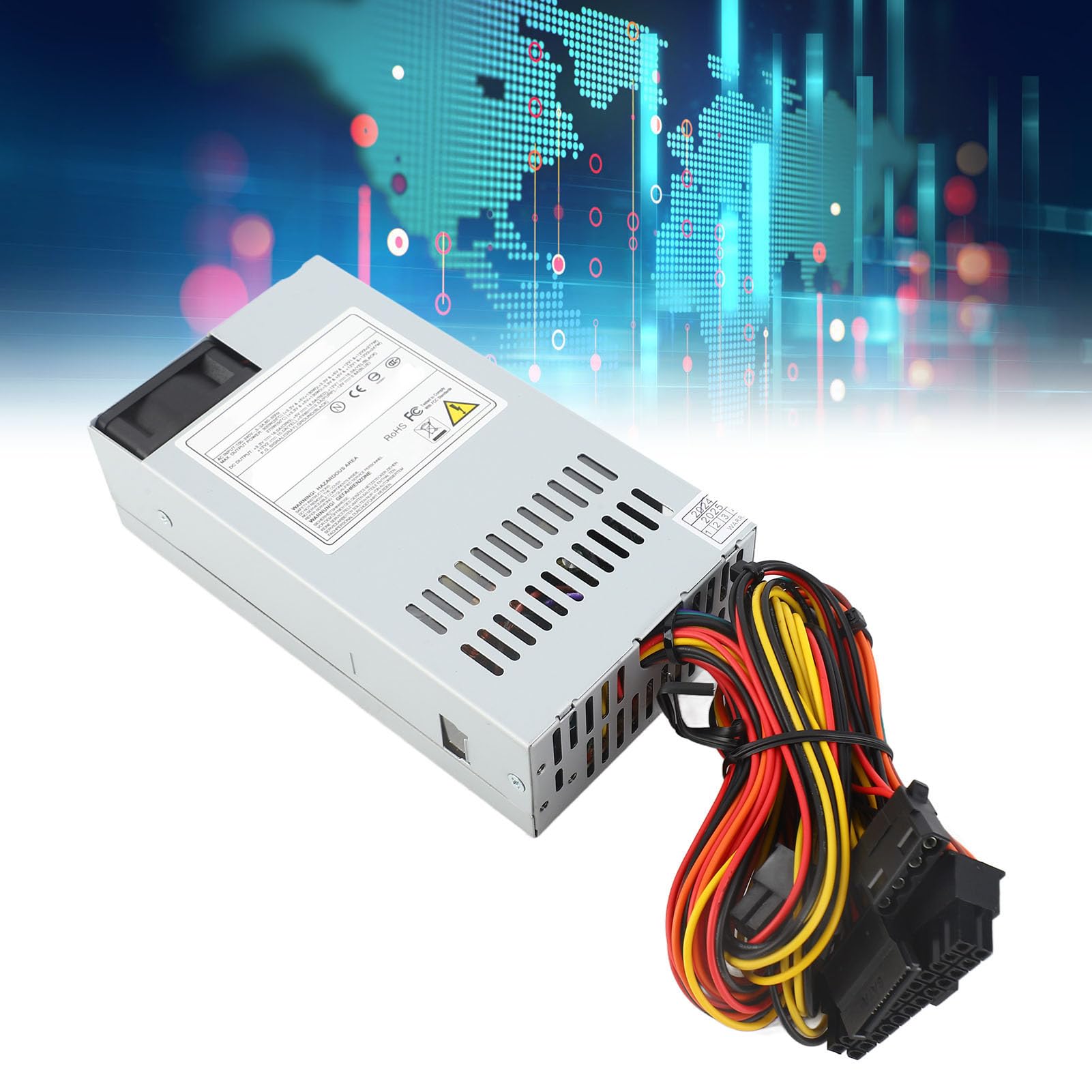 Generic Hocheffizientes 60LE 1U Power Wärmeableitung 270W Netzteil für NAS-Server, Registrierkasse