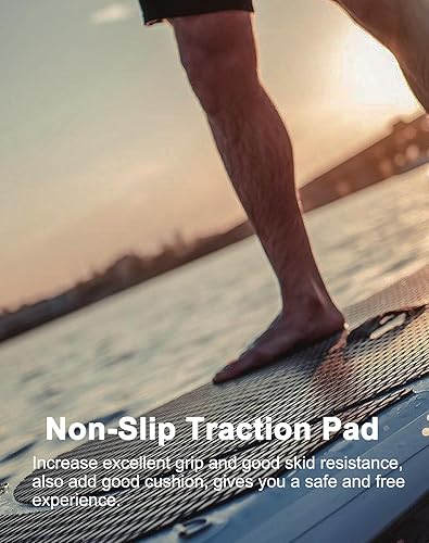 Miniatura 5 de Hjdeck Sufboard Pad universal de espuma EVA para suelo de lancha, hoja de cubierta autoadhesiva, antideslizante, tapete de agarre de cubierta para