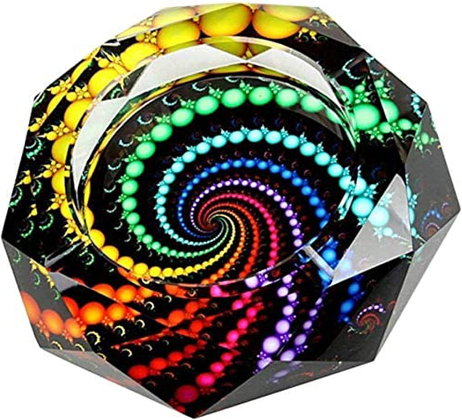 Cigarette Ashtray Ash Holder CaseCreative Crystal