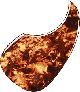 Acoustic Guitar Pick Guard for Most Martin - Clear Amber