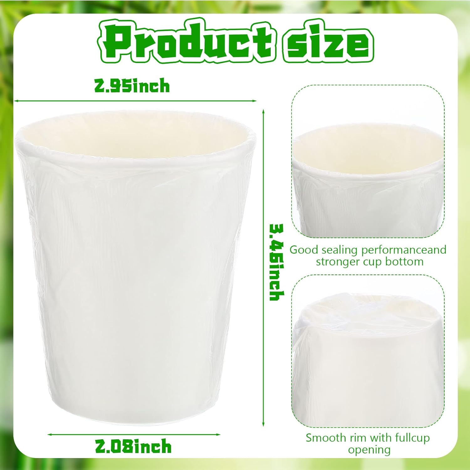 Buy Vesici 1000 Pack 9 Oz Individually Wrapped Disposable Paper Cups