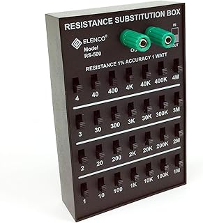 Elenco 1% 1 Watt Resistor Substitution Box