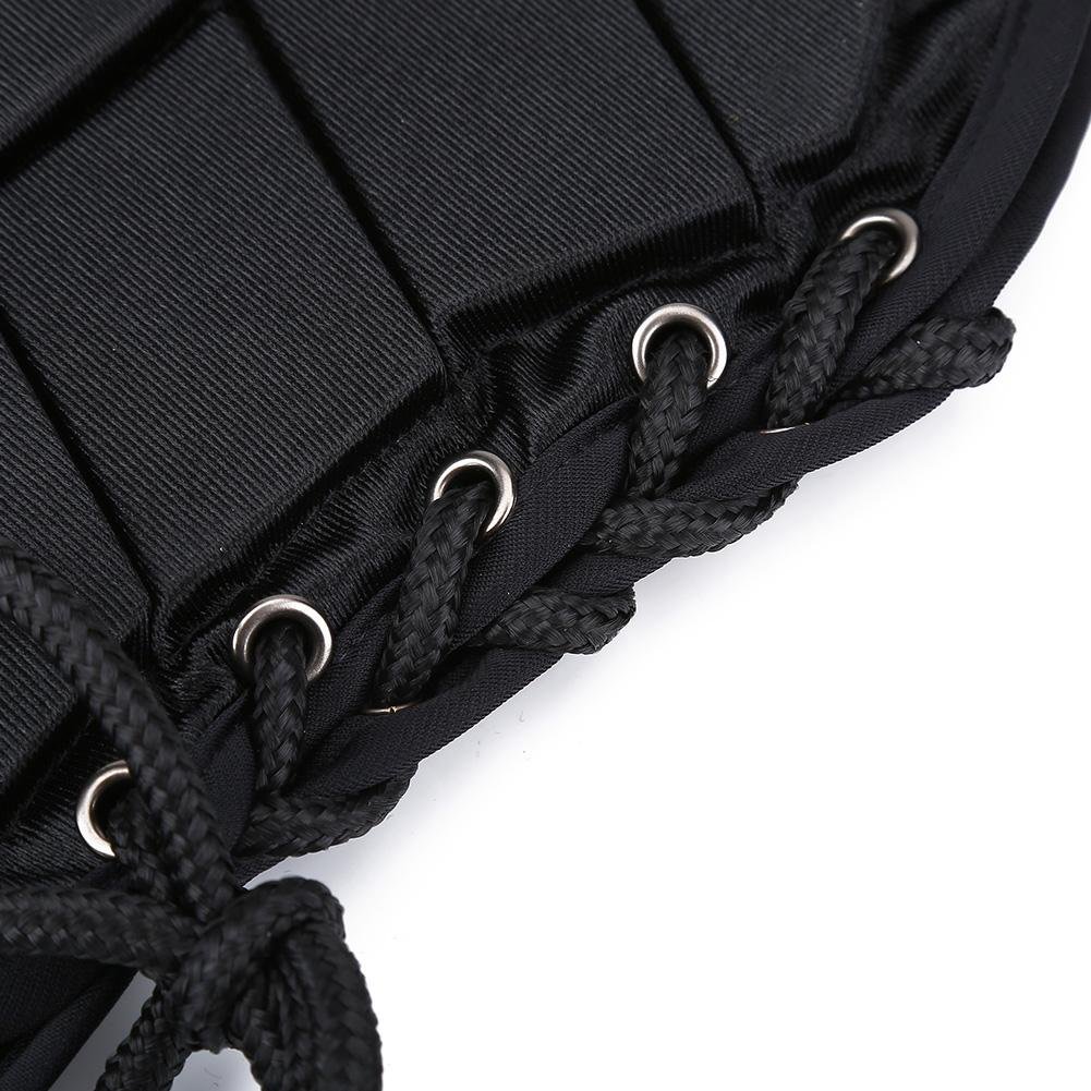 Dioche Gilet da equitazione, comodo, protettivo per equitazione, allenamento, protezione di sicurezza, varie dimensioni, nero, per adulti, uomini, donne, bambini