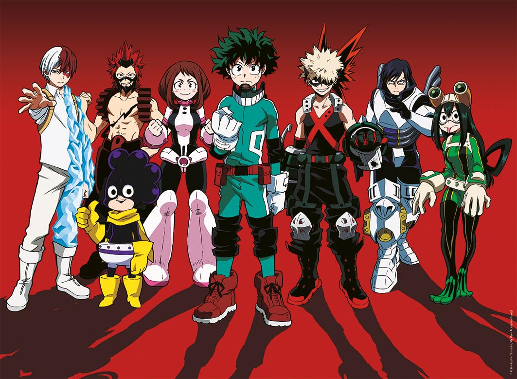 Ravensburger 12000387 - My Hero Academia - puzzle 500 piezas – puzzle adultos y niños a patir de 12 años, puzzle anime