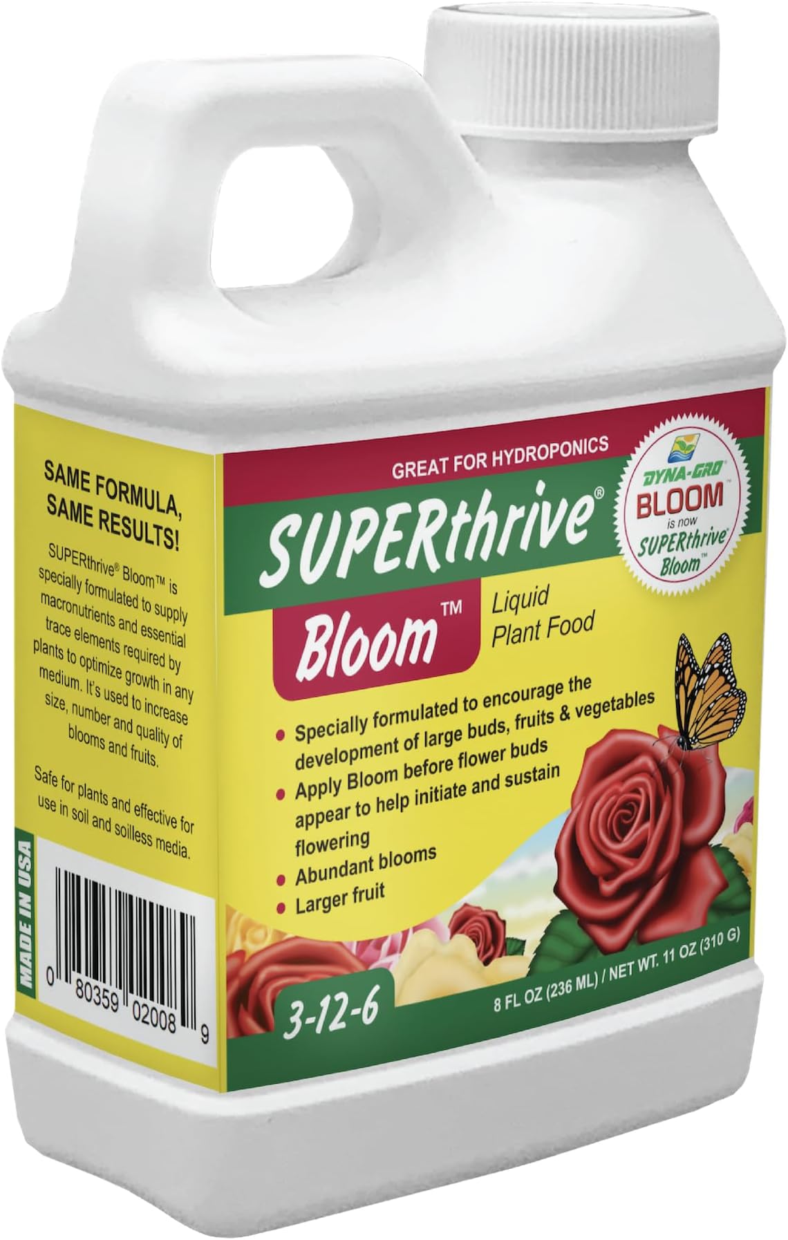 Bloom Plant Food Size: 8 Ounces