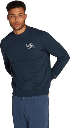 Tommy Hilfiger Men s Monotype Label Round Neck Sweatshirt