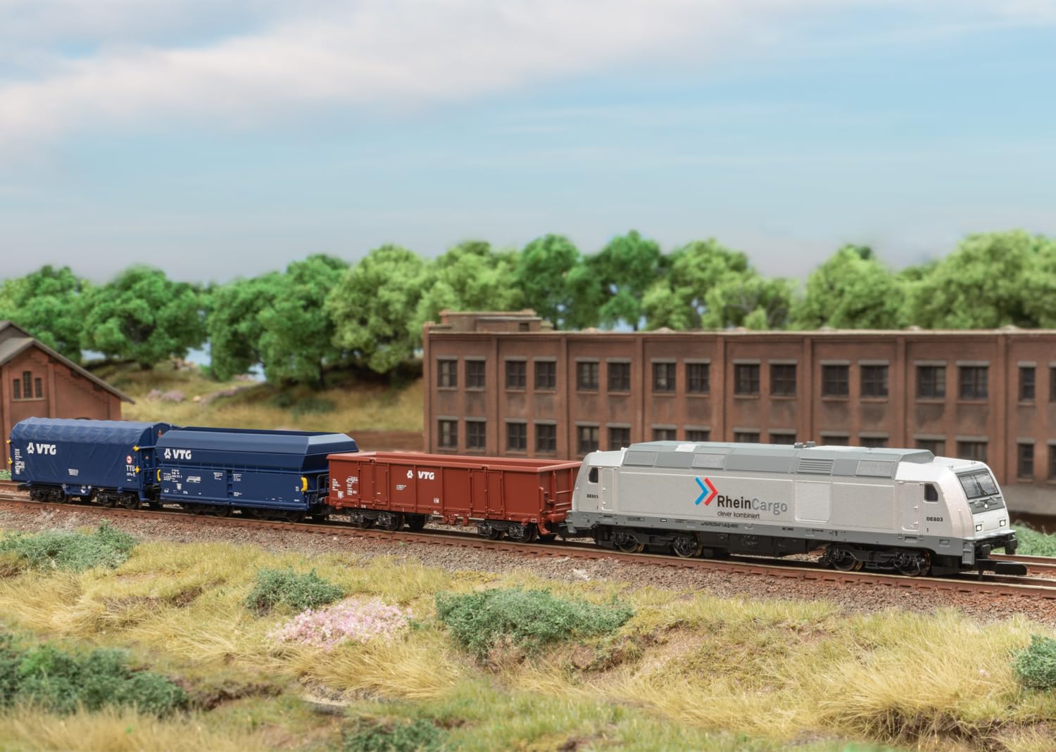Set di partenza per il trasporto merci moderno con Diesellok BR 285