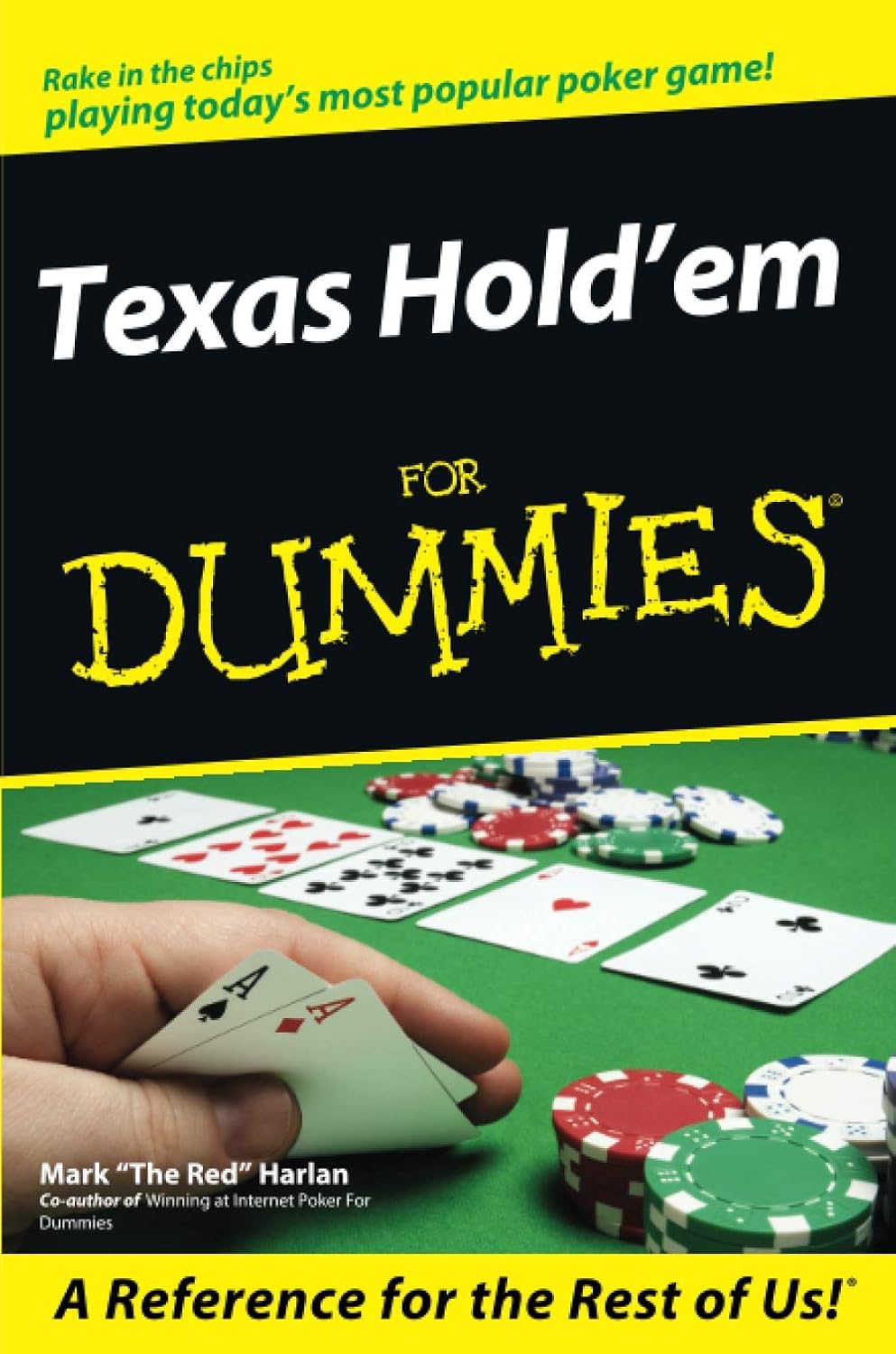 Texas Hold'em For Dummies Harlan, Mark 9780470046043 Books