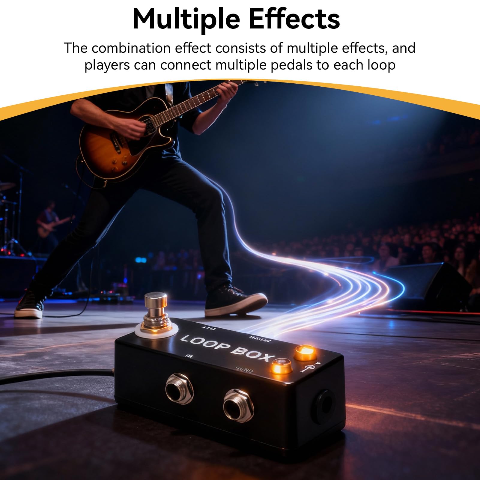 Amazon.com: Guitar Loop Effect, Mini Loop Box Guitar Effect Pedal