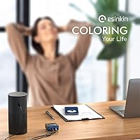 Vista 7 de Esinkin Receptor de audio inalámbrico para sistema de sonido de transmisión de música, funciona con teléfonos inteligentes, tabletas y automóvil