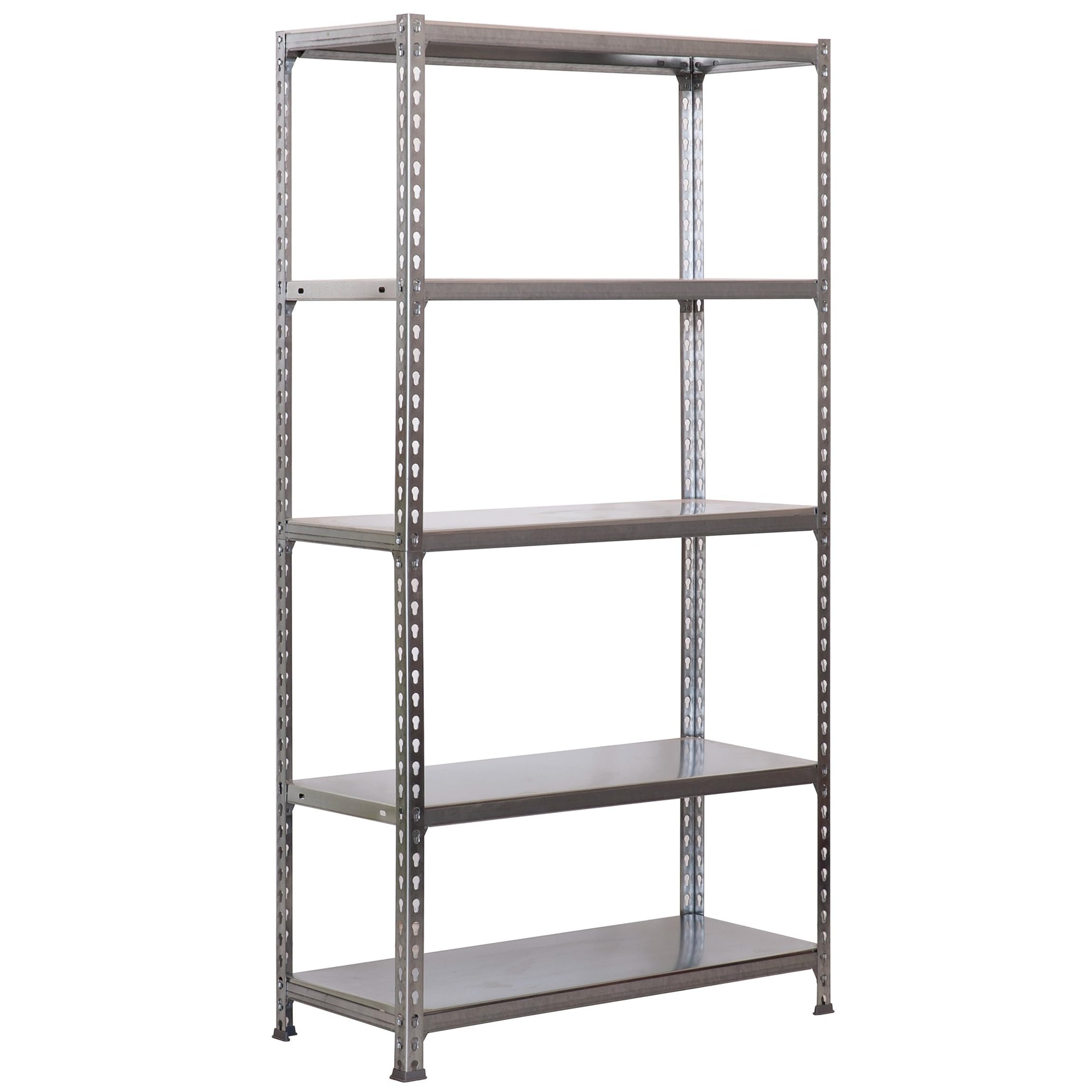 Simon Rack Étagère Rangement et 5 Niveaux - Étagère Charge Lourde, galvanisée 1800x900x400 mm