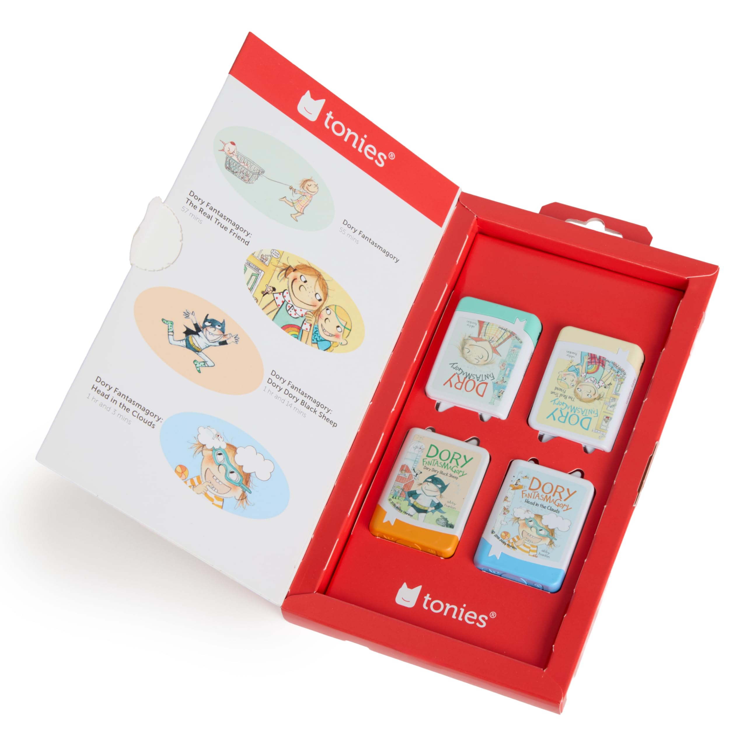 Tonies Dory Fantasmagory zestaw audiobooków - 4-pak