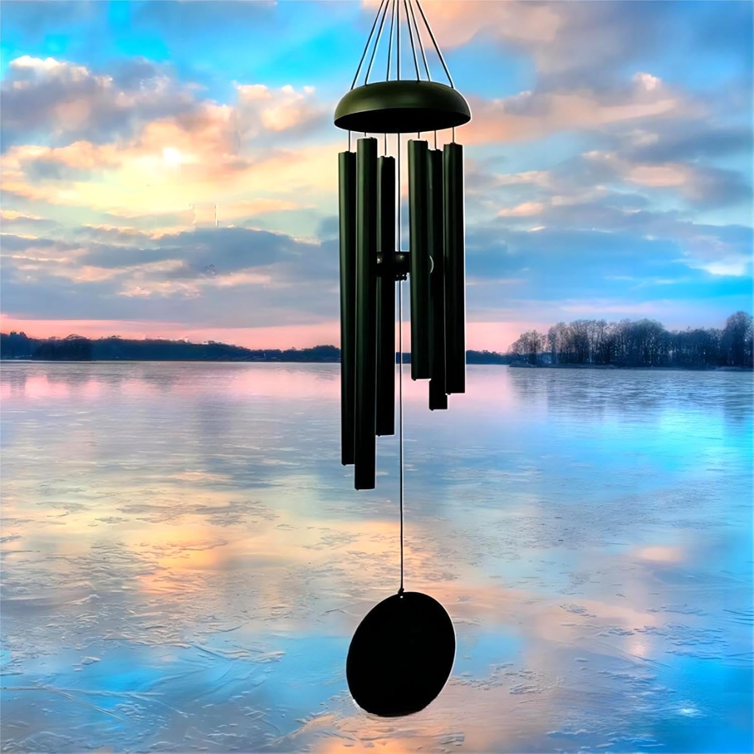 Gwindrise Wind Chimes for Outside - Deep Tone Aluminum Wind Chimes for ...