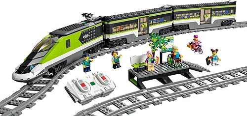 Miniatura 3 de Lego City Set of 3 60337 Passenger Express Train, 60238 Turnouts & 60205 Rails