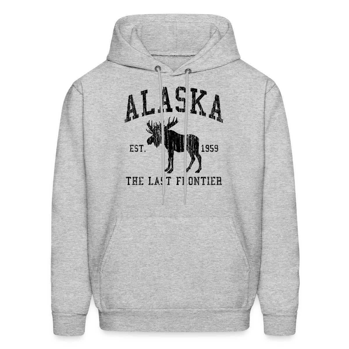 Spreadshirt Alaska - The Last Frontier Men's Hoodie