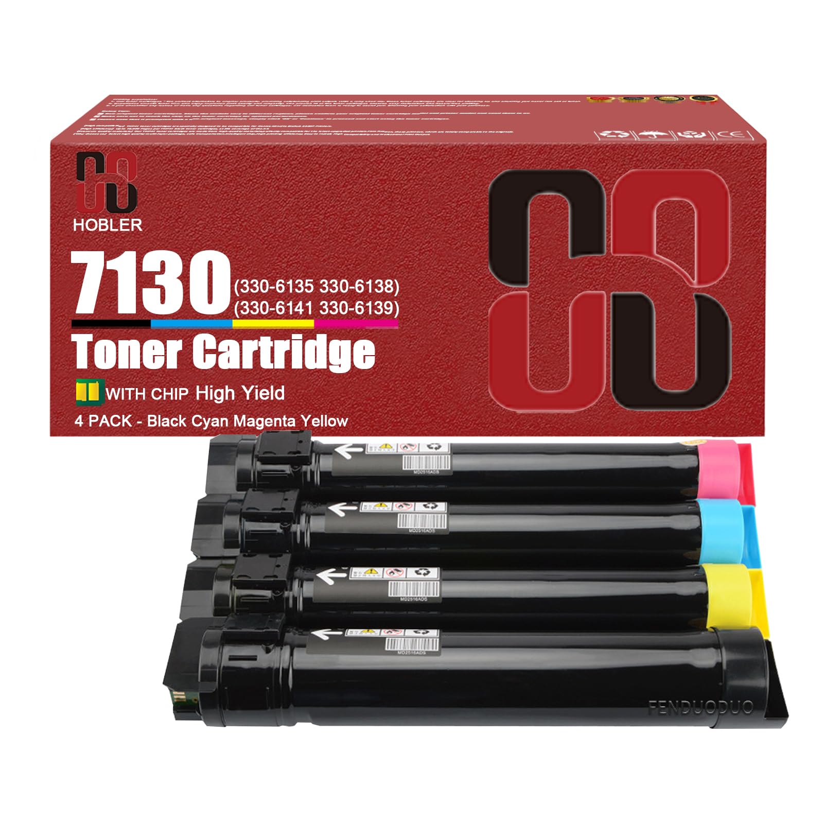 3x ECO Toner f r Dell 2150-cn 2155-cdn 2155-cn 2150-cdn 4060234732586