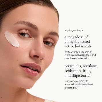 goop Beauty Nourishing Face Cream | Improves Firmness, Elasticity, Brightness | Botanicals, Ceramides, Squalane | Anti Wrinkle Moisturizer | 1.7 fl oz