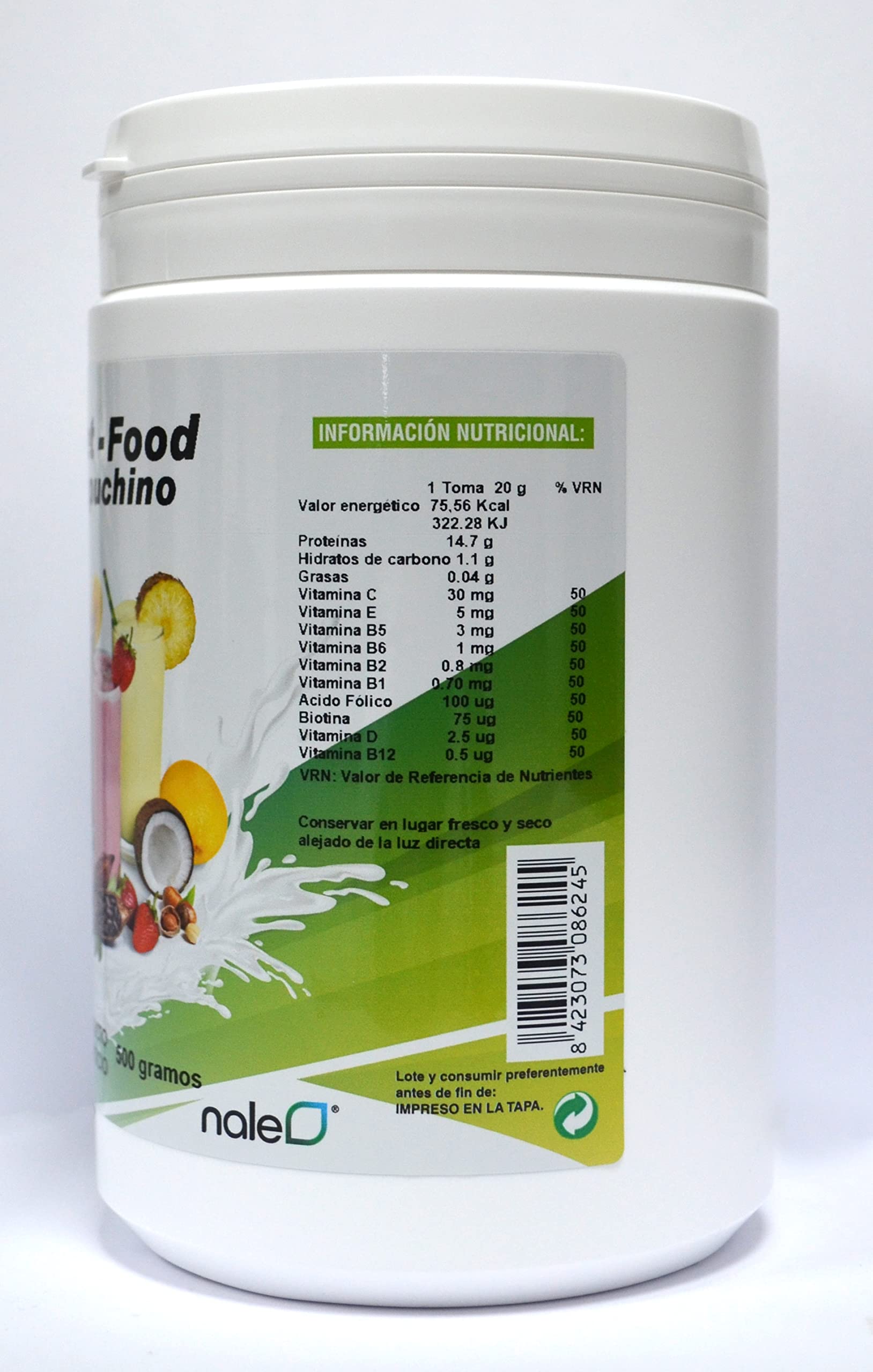 Diet Food Batido (Sabor Capuchino) 500 gr de Nale