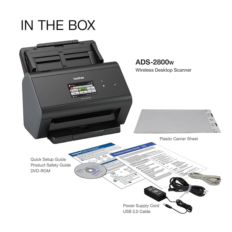 Amazon.com: Brother ImageCenter ADS-2800W Wireless Document