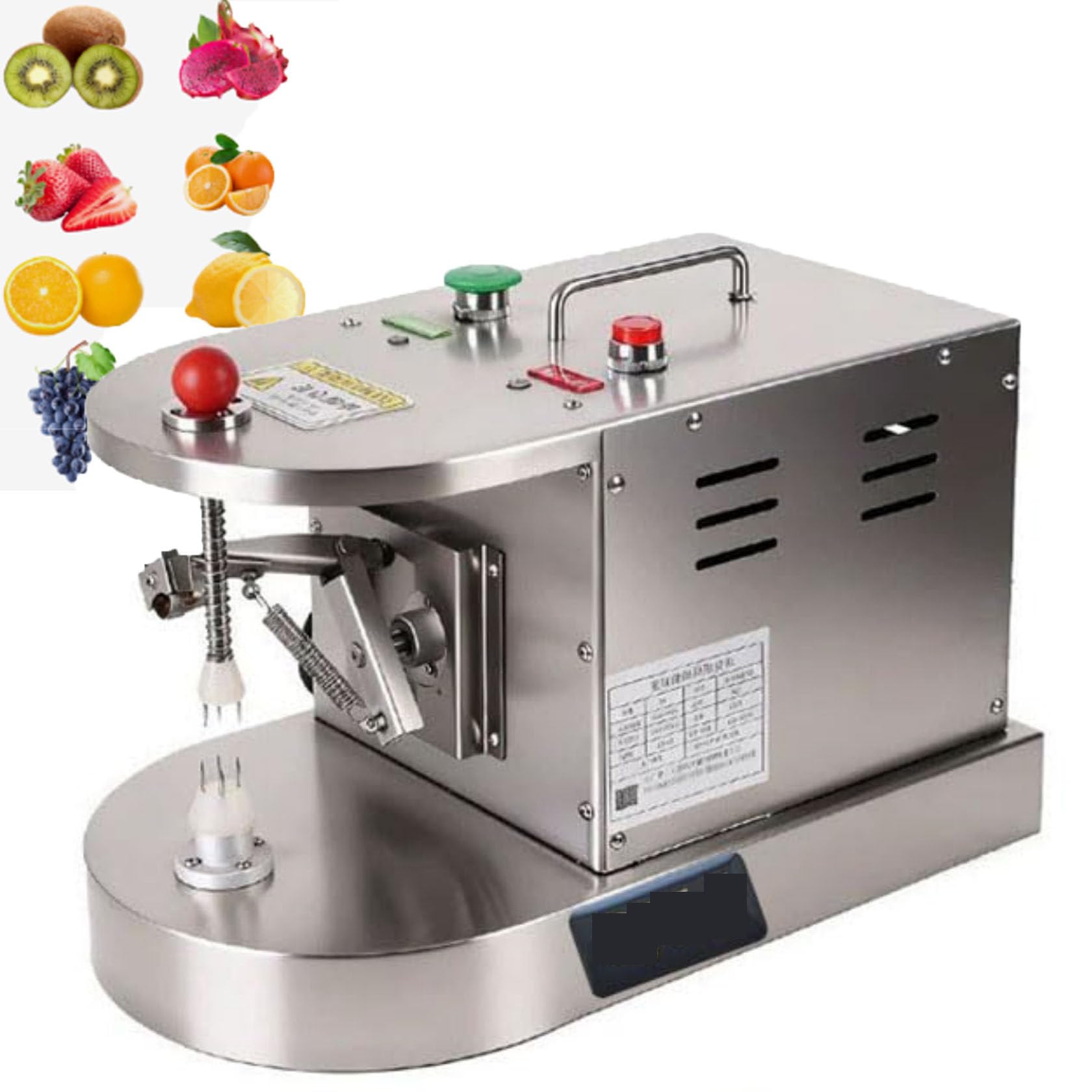Pelapatate Elettrico Per Frutta E Verdura, Pelapatate Automatico Professionale Per Limoni E Arance, Macchina Pelatrice Automatica Per Sbucciare Facilmente Agrumi E Altro, Design Regolabile In Altezza.