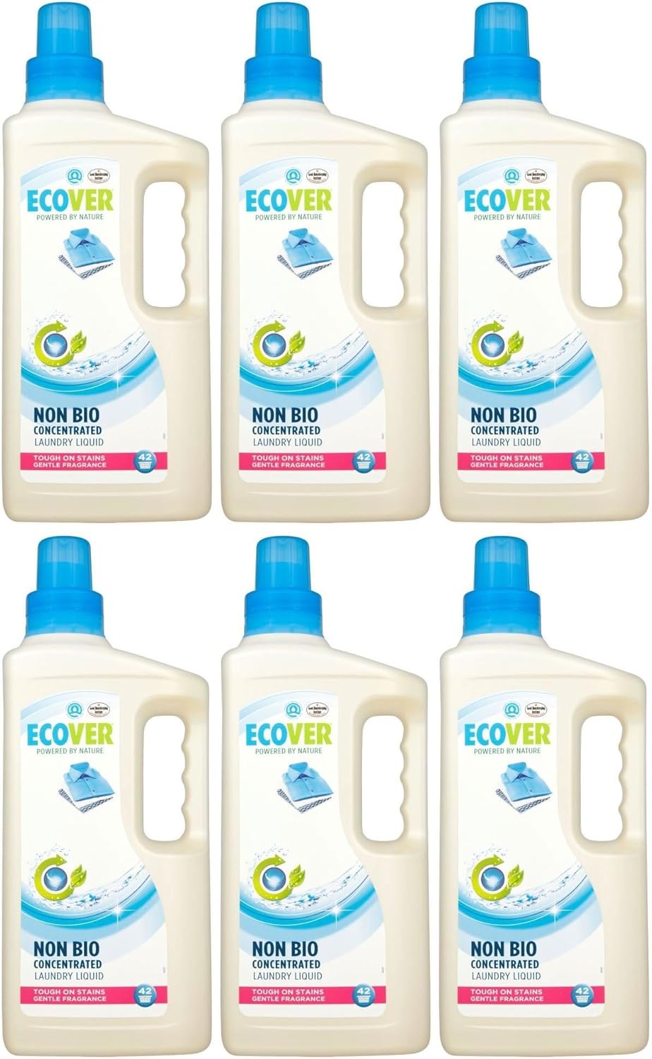 (6 PACK) Ecover Laundry Liquid Non Bio Conc 1500ml 6 PACK BUNDLE Amazon.co.uk Grocery