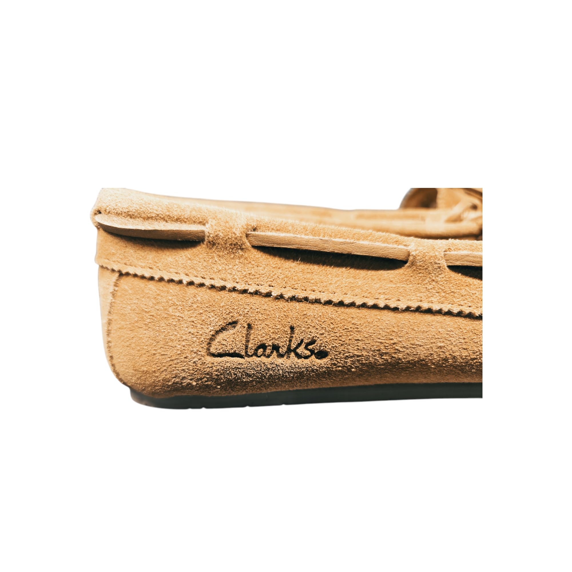 Clarks Mocassino da Donna in Camoscio, Stile Classico, Comfort Ergonomico, Suola Leggera. Numerazione dal 36 al 41