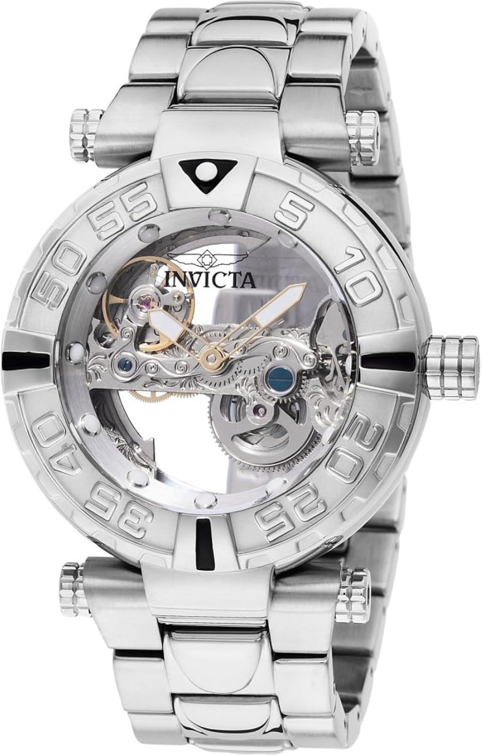 Invicta Subaqua 49499 Men’s Watch – Automatic Movement – Stainless Steel with Silver Dial – 47 mm