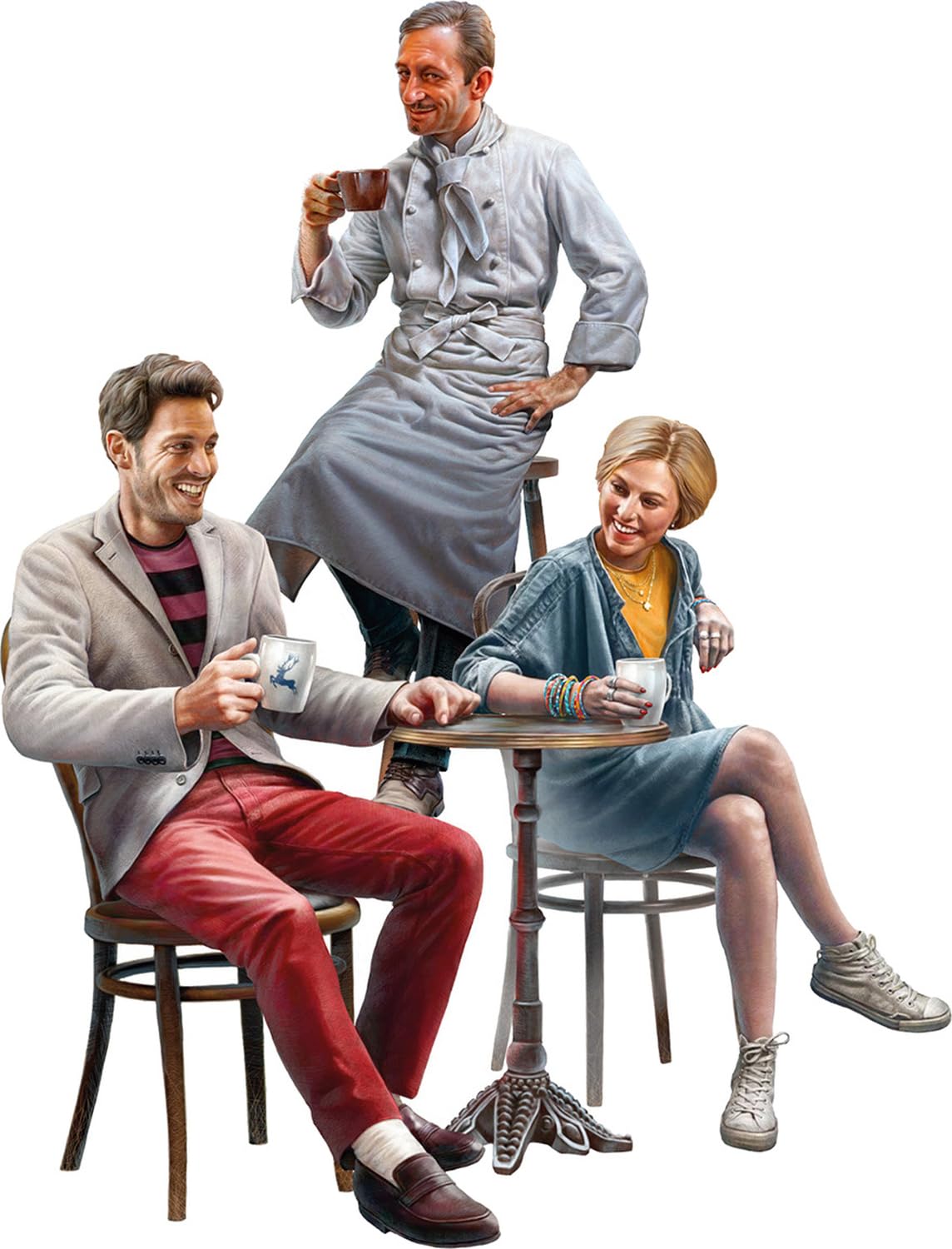 Miniart 1:35 - Modern Café Visitors Set 2