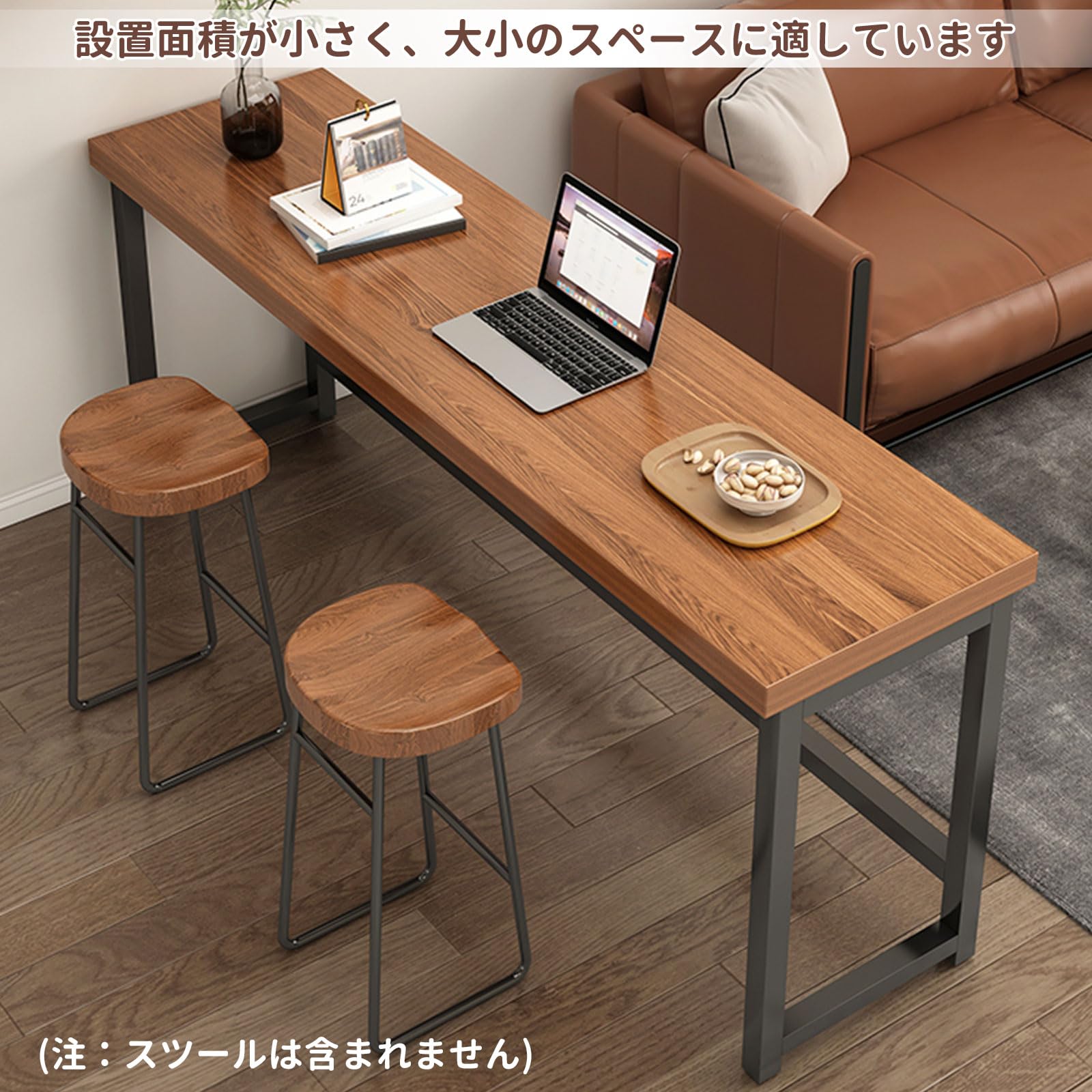 Amazon｜MUista カウンターテーブル ハイテーブル バーカウンター 