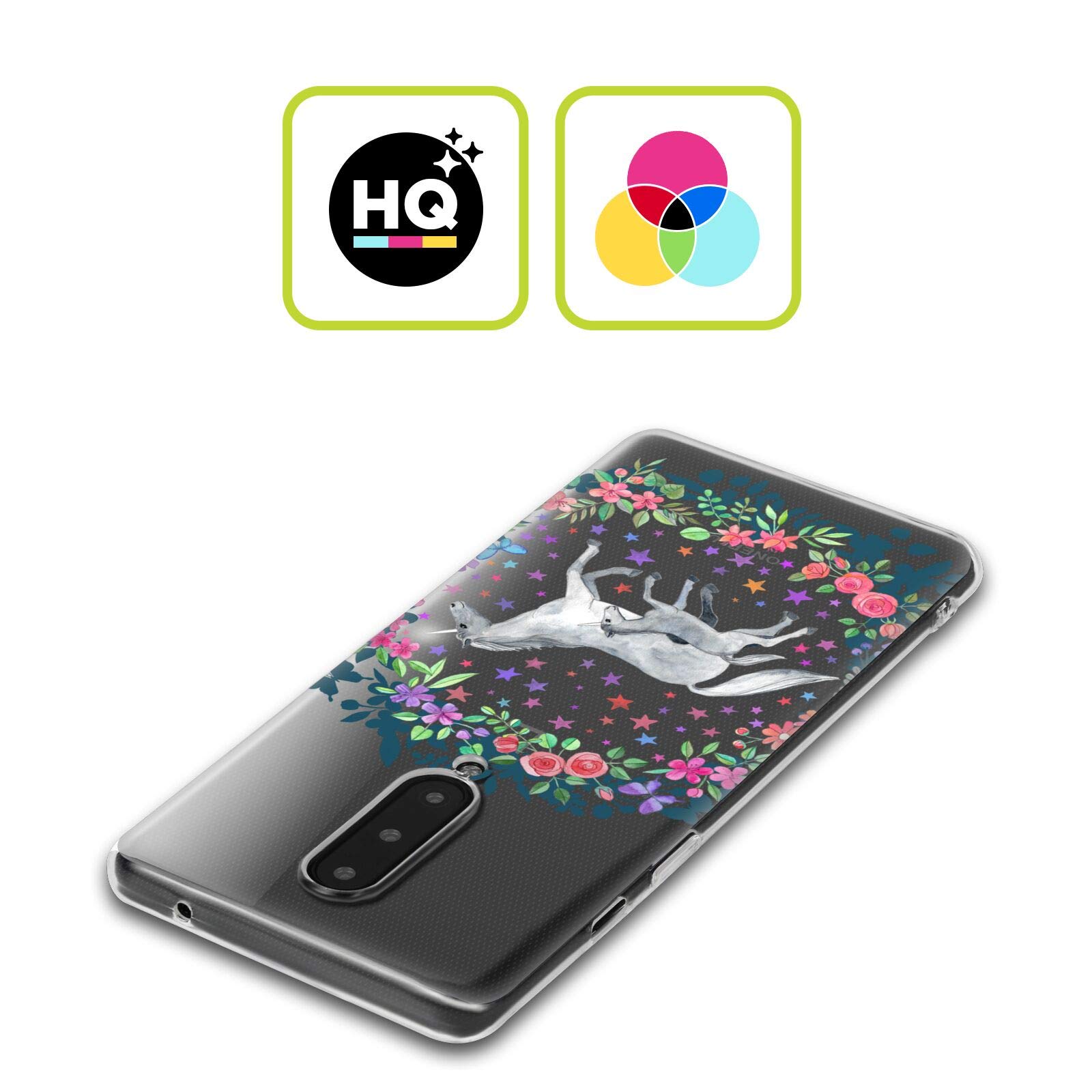 Head Case Designs Officially Licensed Micklyn Le Feuvre Mama and Baby Unicorn Animals 2 Soft Gel Case Compatible with OnePlus 11 5G