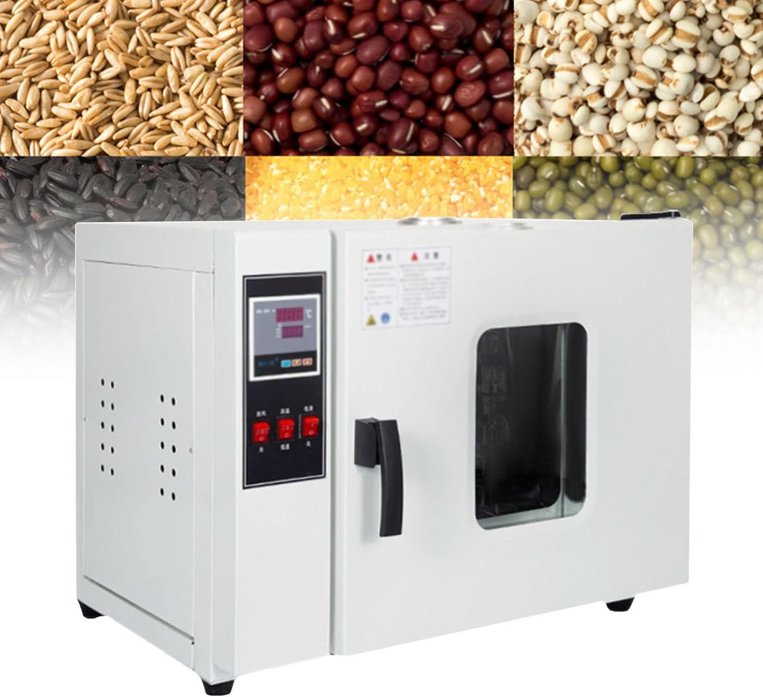 Constant Temperature Electrothermal Blast Drying Oven, Drying Oven Lab Oven, Intelligent Digital Display Drying Electromechanical Oven for Laboratory Industrial Commercial,B-16L