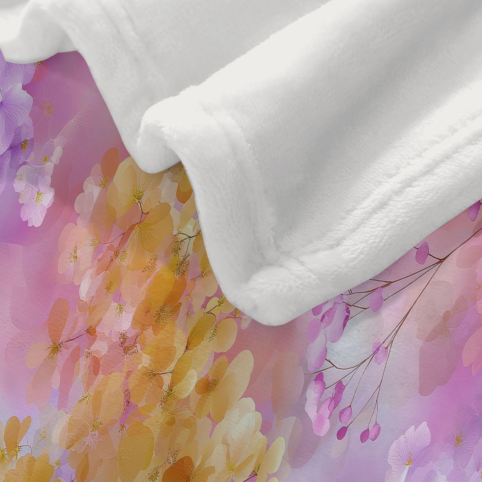 Générique Koc polarowy Walentynki Romance Flowers 180 x 200 cm, wygodny koc, narzuta na łóżko z nadrukiem 3D, bardzo miękki i lekki, na wszystkie pory roku