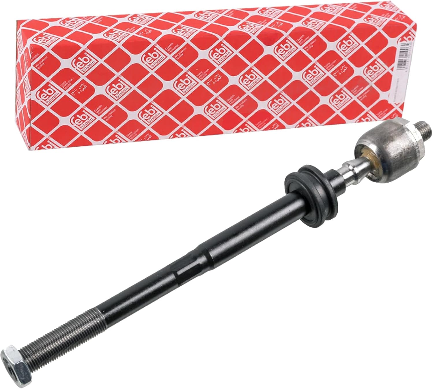 febi bilstein 32157 Inner Tie Rod without tie rod end, with nut, pack of one