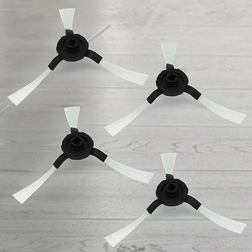 Miniatura 4 de Pure Clean Piezas de repuesto PUCRC25 y PUCRC26B - (4) cepillos laterales giratorios (2) filtros de cubo de basura - Piezas de repuesto y kit de